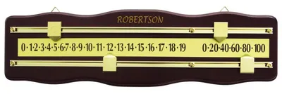 Immagine prodotto di Tabellone Robertson per biliardo/snooker, 2 giocatori