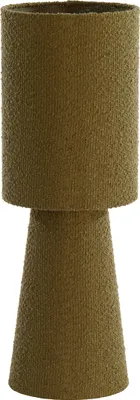Produktbild von Light&living Tischleuchte Ø20x58 cm MIKKEL bouclé olivgrün