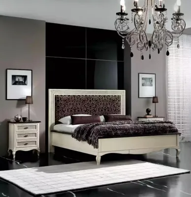 Produktbild von Design Schlafzimmer 3tlg. Bett 2x Nachttisch Luxus Betten Set Möbel Neu