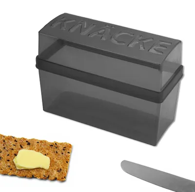 Produktbild von 1er Knäckebrot Box Set, für Sauerteig, Roggen Crisp Knäcke Brotbox