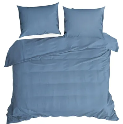 Immagine prodotto di EUFROFIRANY | Set da letto - Set copripiumino - blu - 220 x 200 cm - Biancheria da letto - 100% cotone