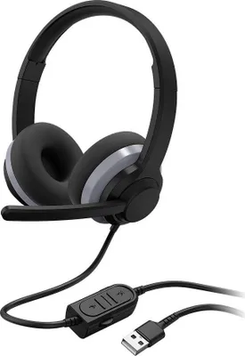 Produktbild von ISY PC Office Headset USB-A with 3.5mm Audio Adapter
