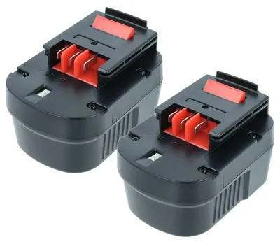 Produktbild von vhbw 2x Akku Ersatz für Black & Decker HPB12, FS120B, FS120BX, FSB12 für Werkzeug (3000 mAh, NiMH, 12 V)
