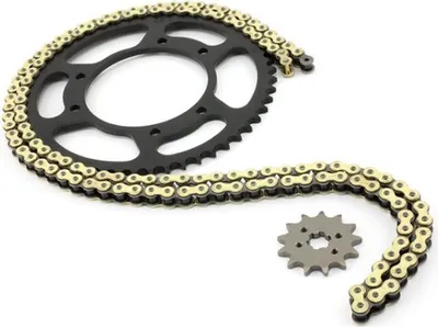 Produktbild von Antriebskit Motoforce, inkl. Kette (Typ 420 / 134 Glieder) und Ritzel (13x53 Zähne) für Derbi Senda