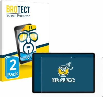 Produktbild von 2x Für Samsung Galaxy Tab S10 Plus 5G Schutzfolie BROTECT Displayschutz Display Schutz Folie Klar Transparent