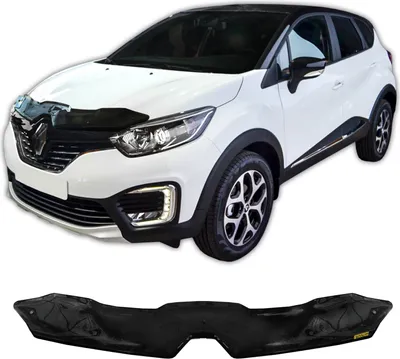 Image de Bra Capot Déflecteur Protection Pour Renault Captur 2016-2019, Aérodynamique, Assemblage Facile, Aucun perçage requis