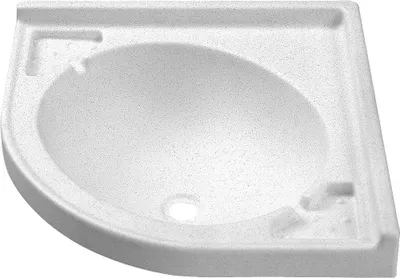 Produktbild von Eckwaschbecken Carysan 415 mm in reinweiß
