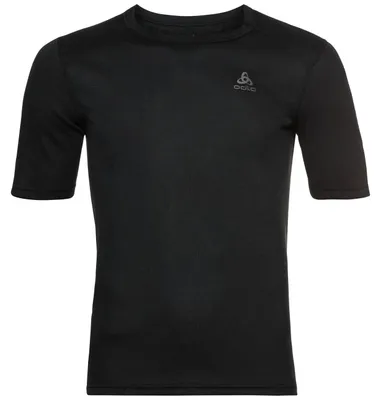 Productafbeelding van ODLO Shirt Ronde Hals Korte Mouwen ACTIVE WARM ECO ZWART 3XL