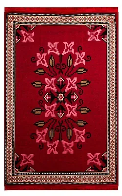 Obrázok produktu pre BiggHome Dvojstranný koberec 120×180 cm, vzor Kelim, prateľný