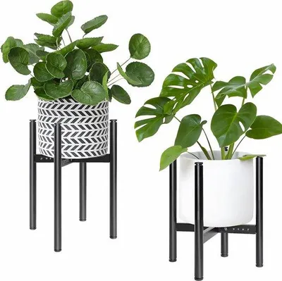 Produktbild von Verstelbarer Metallblumenständer 25-36cm
