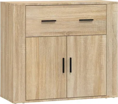Obrázek produktu pro vidaXL Příborník Sonoma Dub 80x33x70 cm výrobek ze dřeva