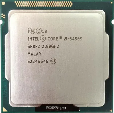 Immagine prodotto di Processore Cpu Desktop Intel Core I5 3450s Lga 1155 2,8 Ghz Quadcore Bulk
