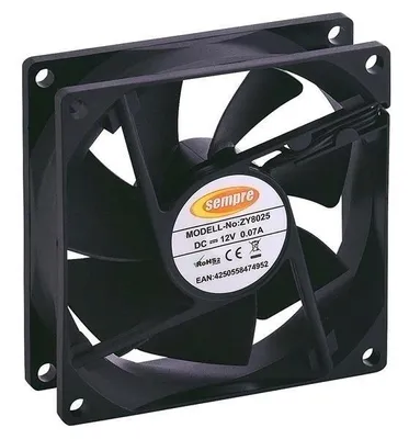 Immagine prodotto di sempre SE-CF80-B Gehäuse Lüfter 80 mm Schwarz