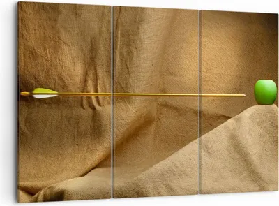 Produktbild von Bild auf Leinwand - Leinwandbild - Pfeile Holz Schießen Wettbewerbe - 105x70cm - Wand Bild - Wanddeko - Leinwanddruck - Bilder - Kunstdruck - Leinwand bilder - Wandkunst - CE105x70-2216