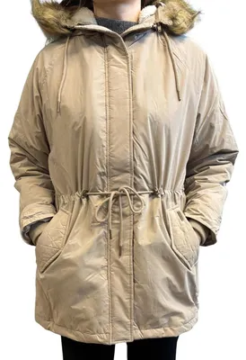 Image de Pepe Jeans - Veste pour femme, ceinture à nouer NA1156 (L) (beige)