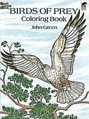 Productafbeelding van Birds of Prey Coloring Book