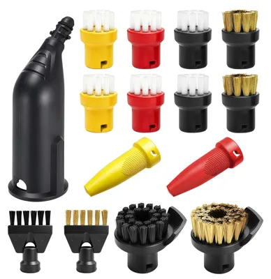 Dampfreiniger-Zubehörset 15-tlg. für SC1–SC5
