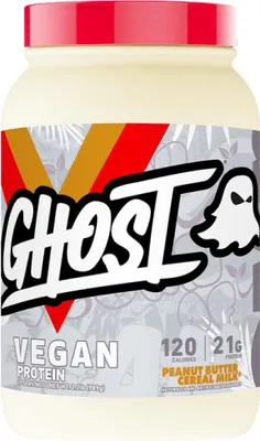Produktbild von Ghost | Vegan Protein | Plant Based Matrix Peanut Butter Cereal Milk