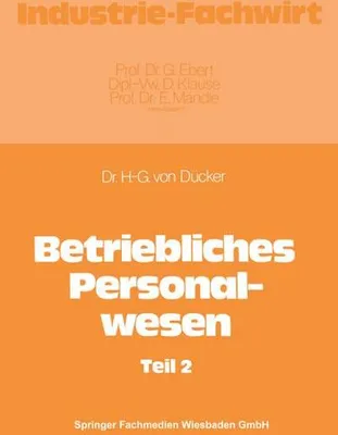 Produktbild von Betriebliches Personalwesen
