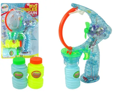 Zdjęcie produktu dla Armatka do baniek mydlanych 24 cm Światła Dźwięki