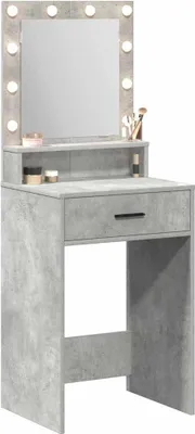 Obrázok produktu pre vidaXL Toaletný stolík betónová šedá 50 x 41 x 135 cm drevený materiál