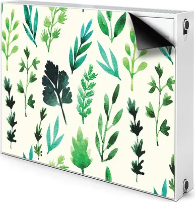 Produktbild von Magnet Heizkörperverkleidung Heizkörper-Abdeckung Heizung Heizkörper 80x60 cm  - Feldblumen