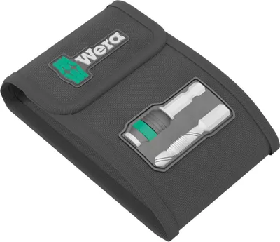 Produktbild von Wera 9570 Falttasche für Kombigewindebohrer-Bit-Satz 847/7, ohne Werkzeug, 90 x 115 mm