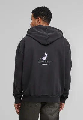 Produktbild von Urban Classics Herren-Kapuzenpullover mit Kapuze Transstion schwarz S