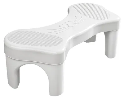 Obrázek produktu pro Ergonomická toaletní pomůcka pro dospělé, bílá barva