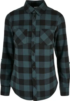 Immagine prodotto di Urban Classics Donna - TURNUP FLANELL Orlo diaspro - S