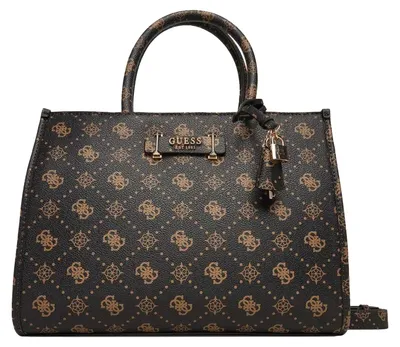 Produktbild von Guess - "Silia" Handtasche für Damen NA1213 (Einheitsgröße) (Braun)