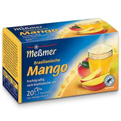 Zdjęcie produktu dla Meßmer egzotyczna brazylijska herbata owocowa o smaku mango 20s 45g