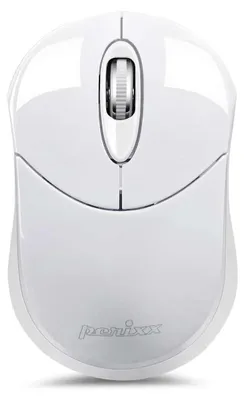 Image de Perixx PERIMICE-802W, Souris Bluetooth pour PC et tablette, sans fil, blanche