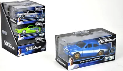 Obrázek produktu pro Simba Rychlé a zběsilé auto v měřítku 1:32 v tlakově litém displeji, volnoběžka, otevírací díly 6 asst.