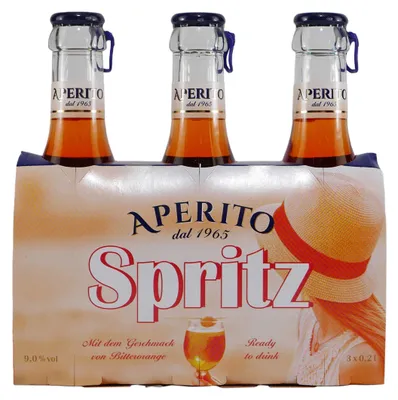 Produktbild von Aperito Spritz Cocktail (3 x 0,2L)