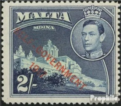Produktbild von Briefmarken Malta 1948 Mi 210 postfrisch Landesmotive