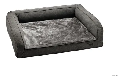 Produktbild von HUNTER Orthopädisches Hundesofa Livingston M (80 x 60 cm), anthrazit
