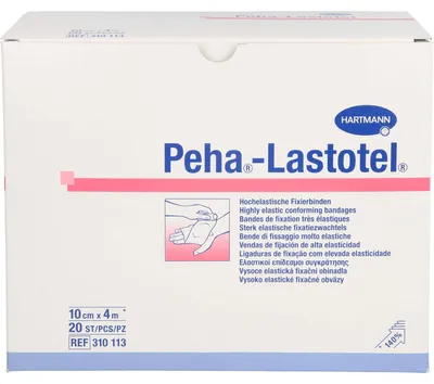 Zdjęcie produktu dla Opatrunek Peha-Lastotel 10cmx4m, opakowanie 20 szt