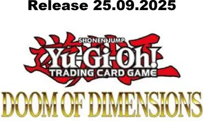 Produktbild von Yu-Gi-Oh! TCG Doom of Dimensions Booster Display (24) *Deutsche Version*