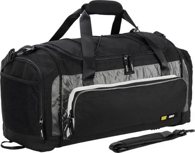 Produktbild von Famanu Reisetasche Leichtgewicht mit Schuhfach - Schwarz