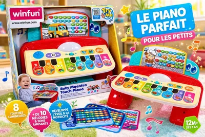 Image de WINFUN Piano tactile bébé Maestro