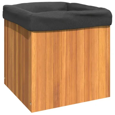 Immagine prodotto di Fioriera da Giardino 45x45x45 cm in Legno Massello di Acacia