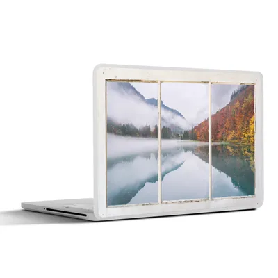 Produktbild von MuchoWow® Laptop Aufkleber Sticker Cover Aussicht - Herbst - Berg 30x21 cm - Sticker für Laptop - Selbstklebend