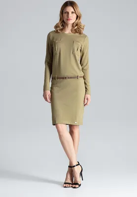 Produktbild von Figl Minikleid für Frauen Disa M414 olive M