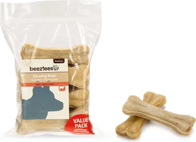 Produktbild von Beeztees Hundesnack Kauknochen Vorteilspack, Maße: 10 cm