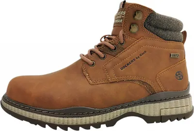 Immagine prodotto di Scarpe da uomo Dockers by Gerli, stivali, fodera calda, color marrone, modello casual