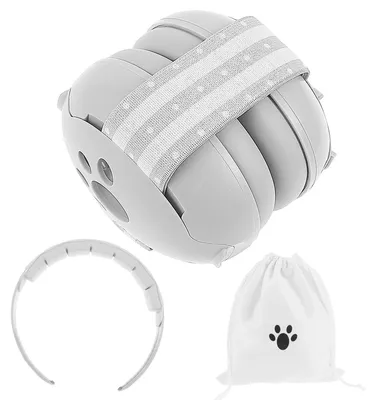 Produktbild von Gehörschutz Baby Kopfhörer - 2-in-1 - Verstellbares Kopfband - Bis 48 Monate