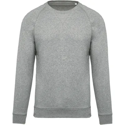 Produktbild von Kariban Herren Sweatshirt Baumwolle Rundhalsausschnitt Raglanärmel