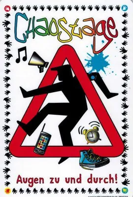 Produktbild von Spaß - Schild -Chaostage... - Gr. 30x20 cm - 309197