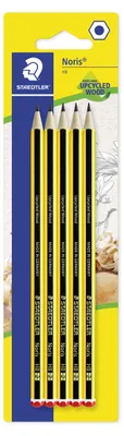 Produktbild von STAEDTLER Noris 120 Bleistift Blisterkarte mit 5 Bleistiften HB